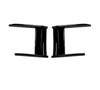 séparateur latéral voiture Lèvre Pare Chocs Aileron Latéral Cache De Protection Kit Carrosserie Accessoires Auto Compatible Avec Série 1 F40 Berline 2019 2020 2021 2022 2023(Glossy Black)