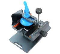 Séparateur LCD rotatif, montage d'écran de fixation fixe, 7,32 x 4,72 x 3,35 pouces, ouvre-coque arrière réglable, outil de réparation de téléphone, pince de démontage d'écran rotatif pour appareils