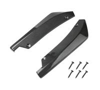 Séparateur Lèvre Avant Convient pour Golf Mk8 MK7 MK7.5 MK6 MK5 GTI GTD GTE R, 2 pièces, diffuseur de Pare-Choc arrière, Protecteur de becquet de Canard Séparateurs Aérodynamiques(Carbon Fiber New)