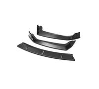 séparateur lèvre Avant Kit Carrosserie Inférieur pour HR-V 2019-2021 : Spoiler Pare-Chocs Avant, Diffuseur, Séparateur, Protection, ABS Noir Brillant(Carbon Look)