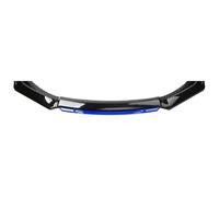 Séparateur Lèvre Avant, pour Renault Megane/Megane R.S./E-Tech IV III II I MK 4 3 2 1 Becquets Avant Voiture, Lame de Pare-Choc Avant, Pare-Chocs Corps pelles Garde Accessoires,A/Black Blue