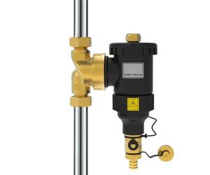 Séparateur Magnétique De Boue - DN32 Raccord Fileté Collecteur D'Impuretés, Filtre À Aimant Pour Chauffagiste | Accessoire De Purification Pour Circuit Chauffage Élimination Calcaire Tartre