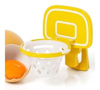 Separateur Oeuf Jaune et Blanc Panier de Basket, Séparateur de D'oeuf, Filtre de D'œuf en Plastique, Extracteur pour Gadget de Cuisine, Outils de Cuisson (Jaune)