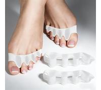 Separateur Orteil, Lot De 4 Pièces Orteil Séparateurs Lavable En Machine Séparateurs D'orteils Pour Une Relaxation Corrective, Convient Aux Oignons, Aux Orteils En Marteau Et Aux Hallux Valgus
