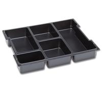 Séparateur pour petites pièces 5 compartiments BSS compatible avec L-BOXX 102 - insert plastique pour rangement organisé