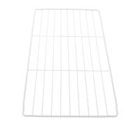 Séparateur pour tiroir de congélateur Séparateur d'étagère de congélateur robuste avec structure en grille métallique for l'organisation du réfrigérateur, étagère blanche for