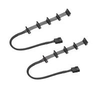 Séparateur SATA 4 broches IDE 1 à 5, câble adaptateur pour disque dur 18awg, 40cm, 2 pièces