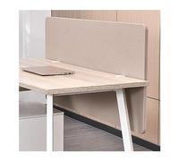 Séparateurs acoustiques de bureau - Panneaux insonorisants - 120 x 60 cm - Réduction du bruit - Pour améliorer la concentration et le confort - Solutions de productivité au travail - Marron
