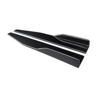 Séparateurs Bas Caisse pour TT 2004-2019 2016 2017 75CM Jupe Latérale De Voiture Diffuseur Pare-Chocs Spoiler Tabliers Ailes Extensions Aspect Fibre Carbone(Look de Carbone)
