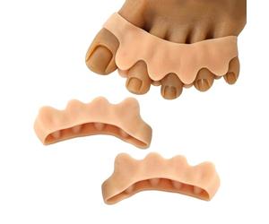Séparateurs d ' orteils universels, épandeur d ' orteils en Silicone pour pédicure et soins des ongles, aide à redresser les orteils tordus, outil de soin des ongles