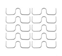 Séparateurs de branches d'arbre fruitiers en forme de M en zinc pour un développement sain des branches avec ensembles de 10, 18 ou 50 pièces (18 cm)