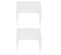 Séparateurs de Bureau 2 Pièces en Plastique, Cloison de Bureau Portable | Planche pour Bureau, Barrière de Comptoir Portable, Protection Vie Privée, Rentrée Scolaire, Accessoire de Bureau