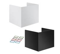 Séparateurs de bureau pour étudiants - 4 dossiers dè confidentialité, panneaux d́e bùreau en PP pòur examens, écrans dë cònfidentialité faciles à nettoyer poûr les étùdiants, fournitures ďe classe