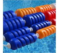 Séparateurs de couloirs de piscine, corde de séparation de sécurité pour piscine avec kit de flotteur, séparateurs de couloirs de piscine pour piscines, cours d'eau, compétition (6 cm, 34/11