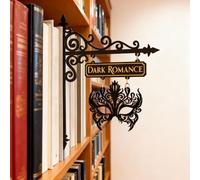 Séparateurs de Genres de Livres pour Bibliothèque, Panneaux Suspendus pour Étagères et Coins Lecture, Étiquettes de Classification de Livres, Décoration de Bibliothèque,Cadeau pour Amoureux des Livres