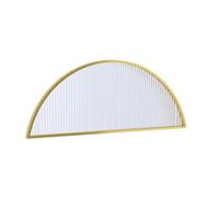 Séparateurs de pièce en verre trempé pour salles à manger, cloisons de bureau translucides pour étude, salon, bureau