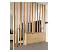 Séparateurs de pièce modernes du sol au plafond - Séparateurs muraux Slish pour entrée, restaurant et espaces de bureau, séparations à lattes indépendantes, solutions de séparation d'espace efficaces