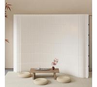 Séparateurs de pièce pliables en papier - Séparations créatives rétractables pour la maison et le bureau - Déformables - Intimité intérieure - Paroi douce - Séparateur épais pour une meilleure