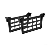 Séparateurs de rangement arrière sous siège pour Ford Maverick 2022-2025, accessoires de garniture intérieure en polypropylène noir pour une gestion efficace de l'espace de voiture, camion, cabine