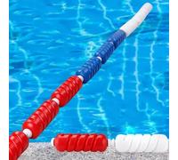 Séparateurs de voie de natation - Kit de corde et flotteur pour piscines intérieur/extérieur Idéal pour l'entraînement de piscine et l'équinte de piscine DIN tiale sûre