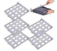 Séparateurs D'étagères De Placard - Planches De Rangement , 5 Organisateurs Faciles D'accès, Panneaux De Placard Réglables, Ensemble D'organisateurs D'étagères Pour La Maison, La Chambre À Coucher, L'