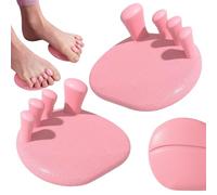 Séparateurs d'orteil pour femmes épandeurs de pédicure TPR Sage de civière d'orteil avec padfoot pad oignons correcteurs pour les séparateurs santé des pieds pour la pédicure.