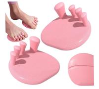 Séparateurs d'orteil pour femmes épandeurs d'orteil Spacers de la civière TPR avec padfoot pad oignons correcteur pour les séparateurs de santé des pieds pour la pédicure