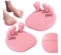 Séparateurs d'orteil pour les femmes, espaceurs de civière TPR Toe avec un pad boions à l'avant-pied pour la formation de pédicure sur la santé des pieds
