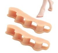 Séparateurs d'orteils,Doux Toute la Journée Portable Une Paire - Séparateurs Orteils Correcteur Pieds 5 Trous - Pour La Maison Hôtel Séjour Trajet Randonnée Gym Yoga Hommes Adultes Adolescents