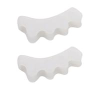 Séparateurs d'orteils - Écarteurs d'orteils de 8 cm | Correcteur d'oignon orthopédique | Kit de traitement d'oignon | Outils de correction d'oignon | Gel de silice pour hallux valgus orteils pour