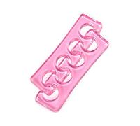 Séparateurs d'orteils en gel de silicone souple et flexible pour la pose de vernis à ongles, outils de pédicure
