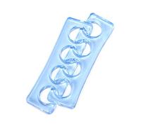 Séparateurs d'orteils en gel de silicone souple et flexible pour la pose de vernis à ongles, outils de pédicure