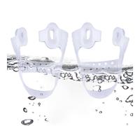 Séparateurs d'orteils pour femmes - 1 paire de correcteur séparateur à double trou - Séparateurs pour Orteils Qui se Chevauchent,pour danseuses de ballet athlètes alignement yoga et correction des pie
