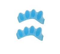Séparateurs d'orteils recommandés par les médecins pour corriger les douleurs du pied et de l'oignon, fasciite plantaire pour améliorer la mobilité fonctionnelle (bleu)