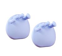 Séparateurs d'orteils, séparateurs d'orteils pour hommes, 2 pièces Séparateurs d'entraînement d'arc, Silicone Trainer Toe Correcteur Valgus Soft Support Exerciser Pour Femmes, Améliore La Santé Des