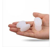 Séparateurs en Silicone, correcteur de Oignon, Oignon, Orteils Qui se chevauchent tordu, d'espaceurs de Gel pour Hommes Femmes, Pouce de Correction du séparateur des Orteils