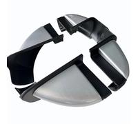 Séparateurs Jupe Latérale Capuchon D'extrémité Marchepied Latéral Portière Voiture pour Nissan pour NAVARA D23 NP300 2015 2016 2017 Pièces Rechange D'accessoires Marchepieds Latéraux(Whole kit 4pcs)