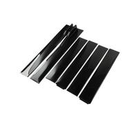 Séparateurs Jupe Latérale Extension De Jupes Latérales Universelles pour Voiture, Panneaux De Bas De Caisse pour Lexus ES300h ES330 ES350 CT LC LS LX Marchepieds Latéraux(2m Bright Black)