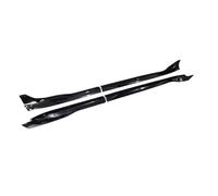 Séparateurs Jupe Latérale Jupes Latérales Voiture en ABS Aspect Carbone/Noir Brillant, Kits Carrosserie pour Tesla pour Modèle Y 2020 2021 2022 2023 2024 Marchepieds Latéraux(Gloss Black)