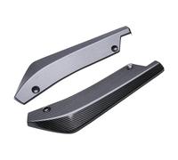 Séparateurs Jupe Latérale Lot 2 Autocollants Universels Pour Pare-chocs Arrière 40 Cm, Séparateur Latéral, Garniture Spoiler, Pour BMW F30 F31 F32 F33 F22 Marchepieds Latéraux(Aspect fibre de carbone)