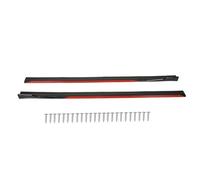 Séparateurs Jupe Latérale Lot 8 Jupes Latérales Voiture pour Seat pour Leon, Noir Brillant, Séparateurs Lèvres Latérales, Extension Panneau D'aile, Kit Carrosserie Marchepieds Latéraux
