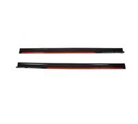 Séparateurs Jupe Latérale Lot 8 Jupes Latérales Voiture Rouges, Séparateurs Lèvres Latérales, Extension Panneau D'aile, Kit Carrosserie pour Seat pour Leon Marchepieds Latéraux