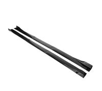 Séparateurs Jupe Latérale Lot De 6 Plaques D'extension Jupe Latérale 2,2 M, Accessoires Modification Voiture Universels pour Lexus ES330 ES350 IS250 IS350 Marchepieds Latéraux(2.2m Black)