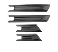 Séparateurs Jupe Latérale pour Jeep pour Wrangler JL 4 Portes 2018 2019 2020 2021 Jupe Latérale Carrosserie Bande Protection Décorative Anti-Rayures DAD212321 Marchepieds Latéraux(Le Noir)