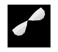 Séparateurs Latéraux Lèvre Accessoires Voiture pour Tesla pour Modèle Y 2020-2023 Séparateurs Diffuseur Lèvre De Pare-Chocs Arrière Becquet(Blanc)