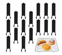 Séparateurs pour Plaques de Cuisson,Grille Réutilisable pour Refroidissement Pâtisseries,Support Empilable pour Plateaux de Cuisson | pour Pâtissiers Cuisiniers à Domicile Passionnés de