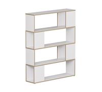 Séparation de pièce Eneos, 100x124.5cm, Blanc/Chêne, Vicco 55646