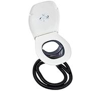 Séparation lunettes de toilette Separett Privy 501 avec siège en plastique, gris