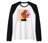 séparer Le Corps de l'esprit et moudre Grind Black Sista Manche Raglan