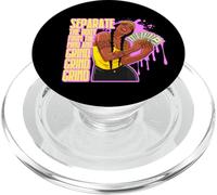 séparer Le Corps de l'esprit et moudre Grind Black Sista PopSockets PopGrip pour MagSafe